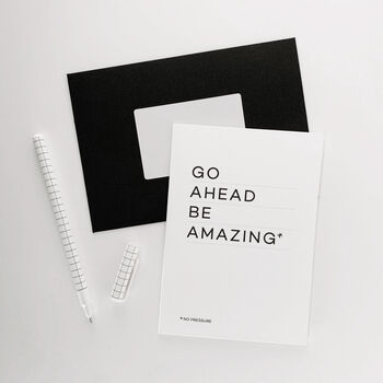 Go Ahead Be Amazing New Job Card, 6 of 9