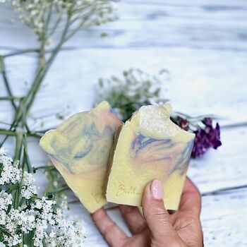 Soap Bar Small/Large With Rose Geranium Essential Oil Gift, 4 of 12