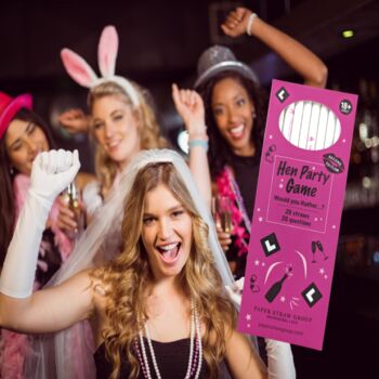 'Would You Rather' Hen Party Straw Game 2nd Edition 18+, 2 of 6
