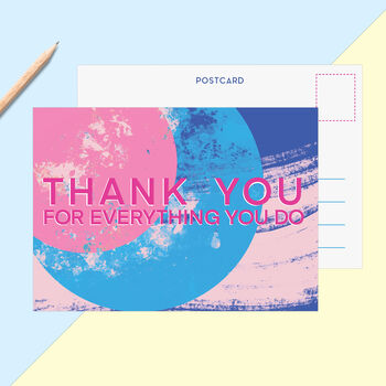 Thank You For Everything Postcard, 2 of 3