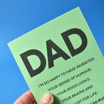 Inherited From Dad Personalised Birthday Card, 2 of 4