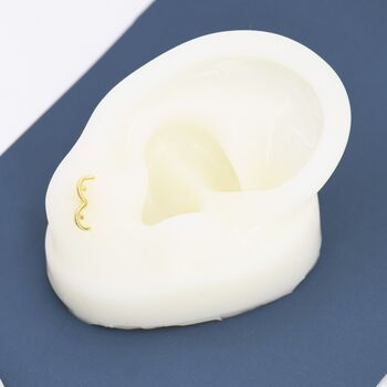 Sterling Silver Boob Breast Stud Earrings, 8 of 12