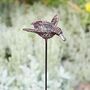 Recycled Wire Duck Garden Stake Decoration, thumbnail 3 of 6