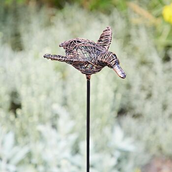 Recycled Wire Duck Garden Stake Decoration, 3 of 6