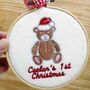 Personalised Baby First Christmas Tree Decoration Gift, thumbnail 5 of 9