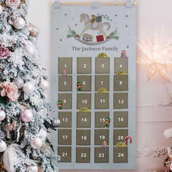 Personalised Rocking Horse Advent Calendar, 2 of 3