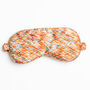 100% Mulberry Silk Eye Mask Crosshatch, thumbnail 2 of 5