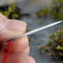 Handmade Sewing Needle In Solid Sterling Silver, thumbnail 4 of 4