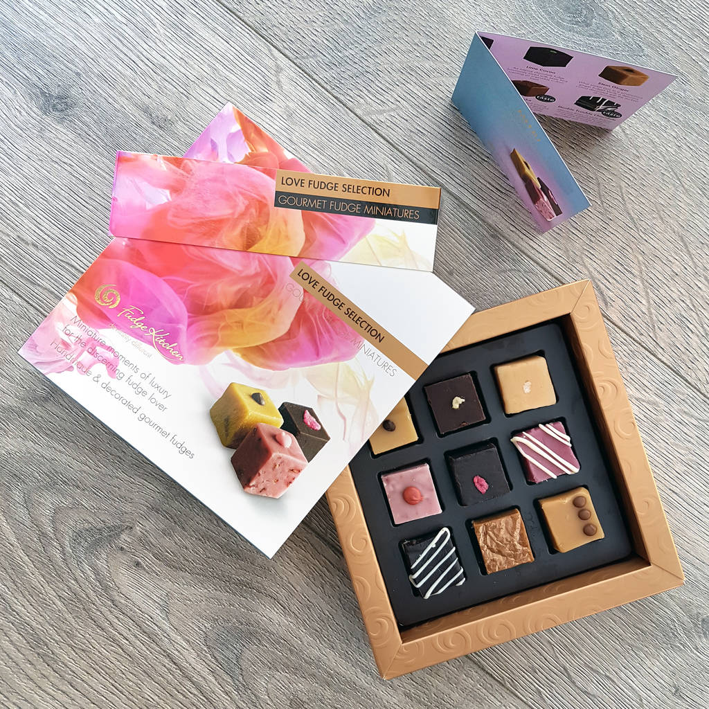 love fudge gourmet selection by fudge kitchen