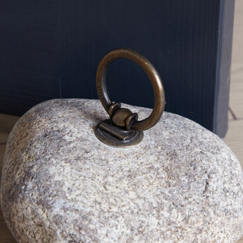 Weighted Natural Stone Door Stop, 3 of 3
