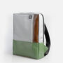 Recycled Tarpaulin Backpack With 15' Laptop Compartment, thumbnail 2 of 8