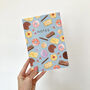 A5 Biscuit Pattern Notebook, thumbnail 1 of 3