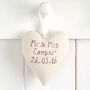 Personalised Wedding Or Anniversary Mini Heart Gift, thumbnail 10 of 12