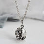 Sterling Silver Elephant Necklace, thumbnail 4 of 6