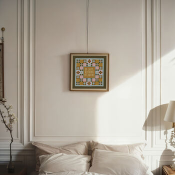 If Lost, Return To Duvet Bedroom Print, 9 of 11