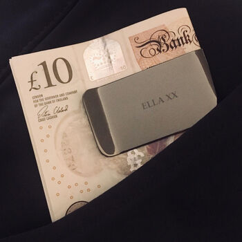 Personalised Money Clip For Grandad, 2 of 10