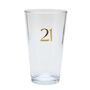 21st Birthday Keepsake Pint Beer Glass Gift, thumbnail 2 of 4