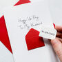 Personalised Happy Us Day Mini Envelope Card, thumbnail 1 of 6