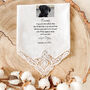 Wedding Handkerchief From Your Dog With Photo, thumbnail 3 of 6