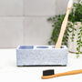Jesmonite Granite Effect Bathroom Set Four Colours, thumbnail 5 of 8