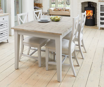 Ridley Grey Extending Dining Table, 3 of 7