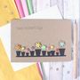 Personalised Happy Mother's Day Card With Flower Pots, thumbnail 7 of 8