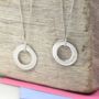 Personalised Sterling Silver Circle Of Life Necklace, thumbnail 7 of 7
