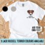 Jack Russell Terrier Adult T Shirt, thumbnail 1 of 6