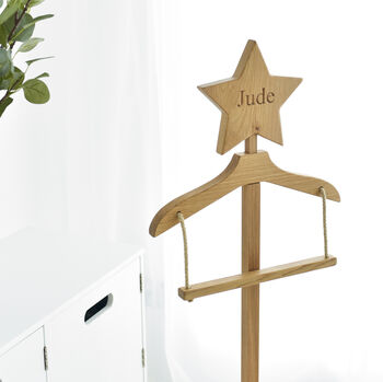 Personalised Wooden Junior Clothing Stand, 8 of 12