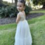 Flora In Ivory ~ Flower Girl | Party Dress, thumbnail 2 of 6