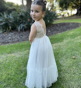 Flora In Ivory ~ Flower Girl | Party Dress, 2 of 6