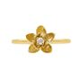Diamond Cherry Blossom Ring Silver/Gold/Rose Gold, thumbnail 7 of 8