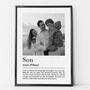 Personalised Son Print, Gift For Son, thumbnail 1 of 6