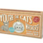 You're The Cats Whiskers! Mini Matchbox Cross Stitch Kit, thumbnail 6 of 12