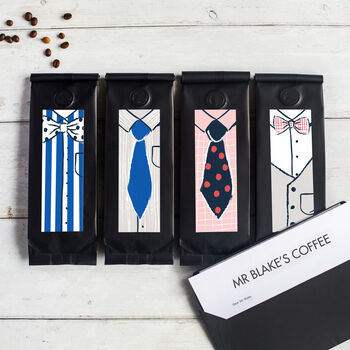 Ties And Bow Ties Coffee Selection Gift Pack, 2 of 8