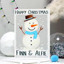 Personalised Grandchildren Christmas Card, thumbnail 3 of 12