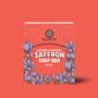 Saffron Ayurvedic Hand And Body Soap Bar, thumbnail 1 of 5