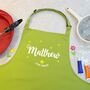 Personalised Star Baker Organic Apron, thumbnail 2 of 4