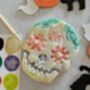 Halloween Paint Your Own Day Of The Dead Biscuits For Gifts Or A Halloween Party, thumbnail 7 of 8