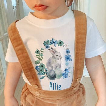 Personalised Kids Easter T Shirt For Boys Or Girls, 5 of 8