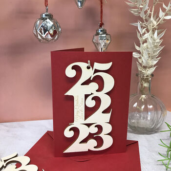 Personalised Christmas Card And Decoration, 5 of 8