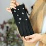 Embroidered Stars Ladies Gloves, thumbnail 5 of 12
