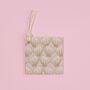 Mint Or Pink Shell Gift Tag Set Of Six, thumbnail 3 of 4