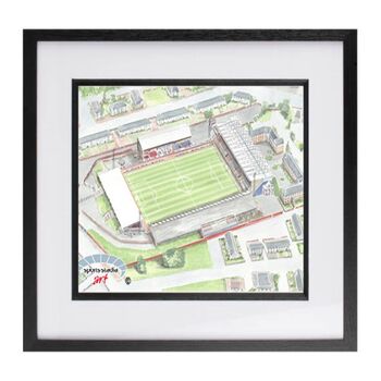 St Mirren Fc Love Street Stadium Art Print, 3 of 3