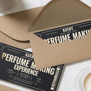 Personalised Perfume Making Experience Gift Voucher, 7 of 9