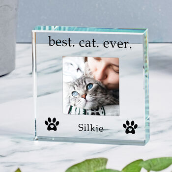 Personalised Best Cat Ever Glass Token, 2 of 3
