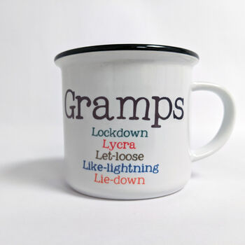 Personalised Seriously Fast Dad Cyclists Gift Mug, 9 of 12