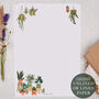 A4 Letter Writing Paper With Hanging Houseplants, thumbnail 1 of 4