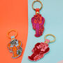 You're My Lobster Leather Keyring, thumbnail 2 of 7