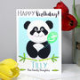 Personalised Panda Relation Birthday Card, thumbnail 2 of 11